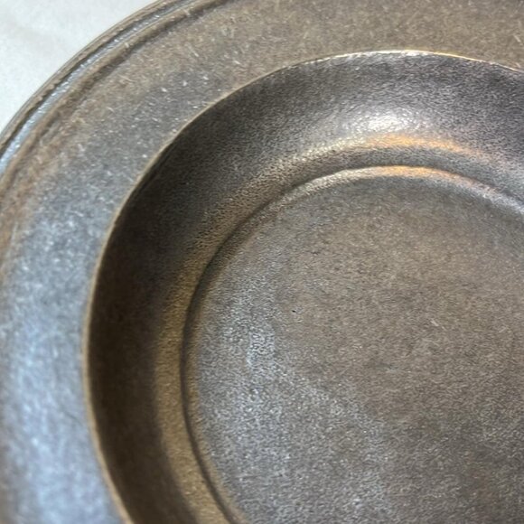 Vintage Carso Pewter Like Nutcracker Dish Mancave Renaissance Props Tavern Pub - Picture 5 of 5